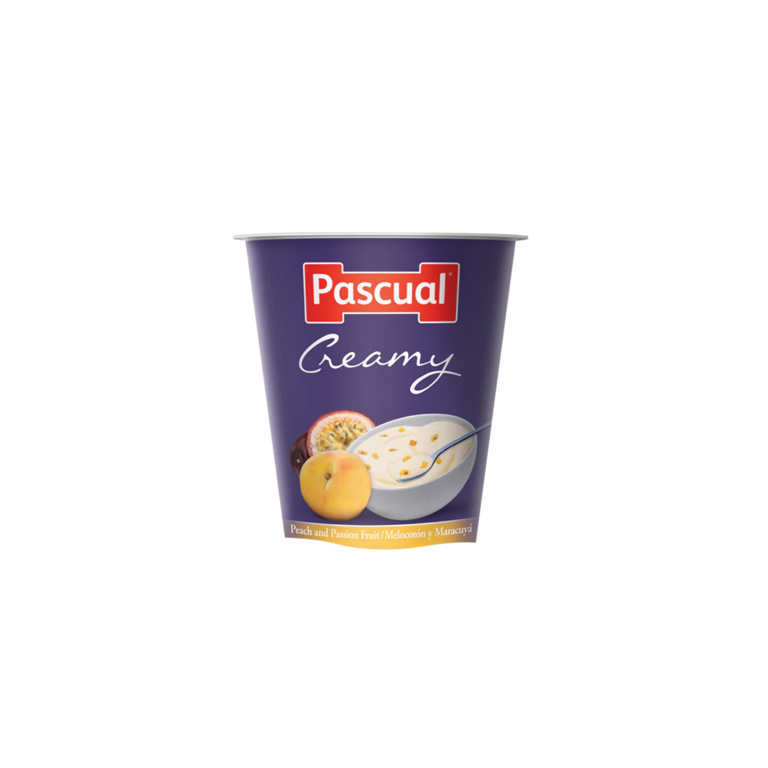 PASCUAL YOGURT THICK & CREAMY – PEACH & PASSION FRUIT